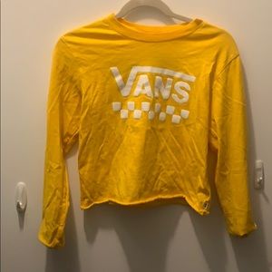 Yellow vans long sleeve